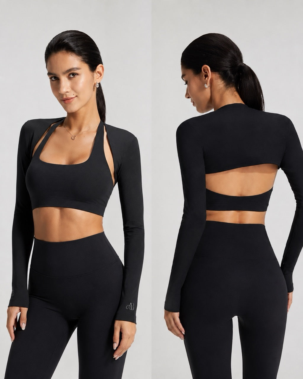 Sculpt V-Neck Jumpsuit